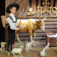 Restaurierung von Krippenfiguren aus St. Lambrecht, St. Marein und Pöllau bei Neumarkt.